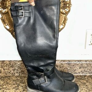 Black Combat & Moto Boots